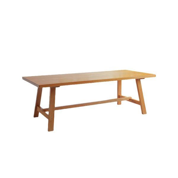 Hokku Designs Stickland Solid Wood Dining Table Wayfair